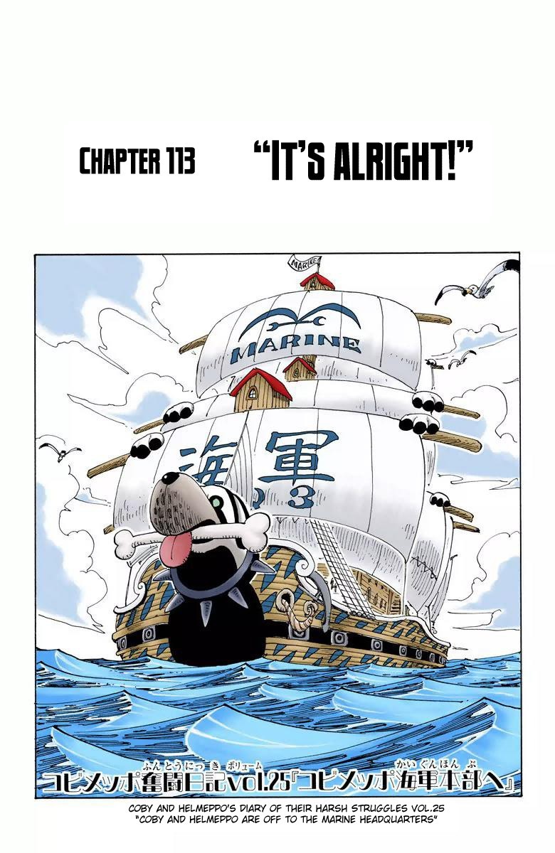 One Piece Digital Colored Chapter 113 image 02